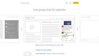 chatango.com screenshot