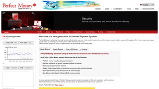 perfectmoney.is screenshot
