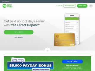 greendot.com screenshot