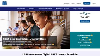 lsac.org screenshot