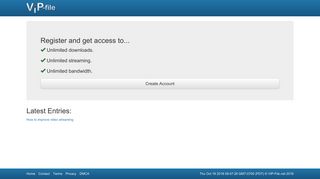 vip-file.com screenshot