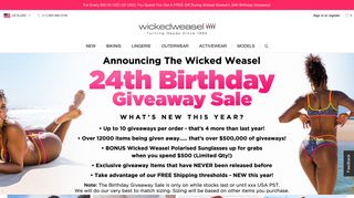 wickedweasel.com screenshot