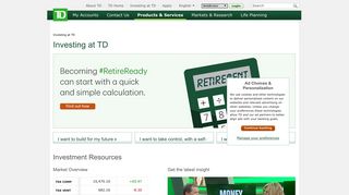 tdwaterhouse.ca screenshot