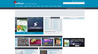 intellicast.com screenshot