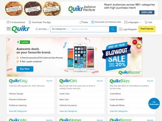 quikr.com screenshot