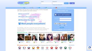 interpals.net screenshot
