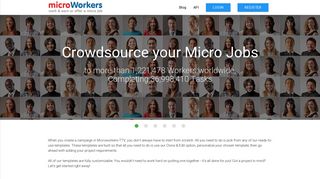 microworkers.com screenshot