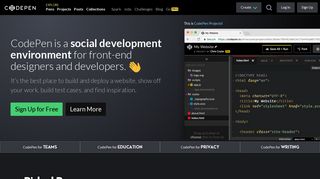 codepen.io screenshot