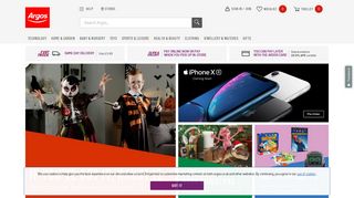argos.co.uk screenshot