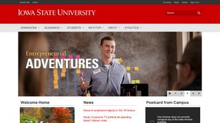 iastate.edu screenshot