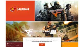 gamerage.com screenshot