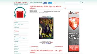 theaudiobookbay.com screenshot