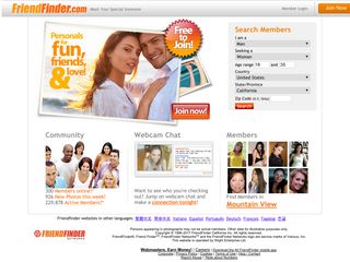 friendfinder.com screenshot
