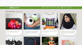craftgawker.com screenshot