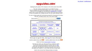 epguides.com logo