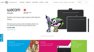 wacom.com screenshot