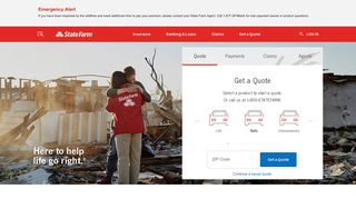 statefarm.com screenshot