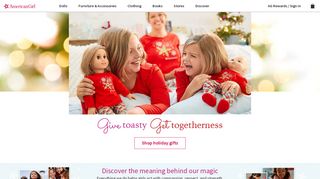 americangirl.com screenshot