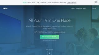 hulu.com screenshot