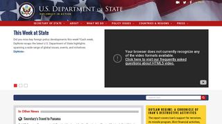 state.gov screenshot