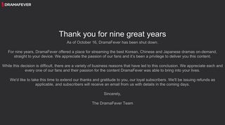 dramafever.com screenshot