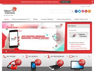 telkom.co.id screenshot