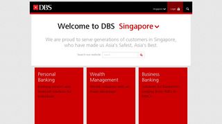 dbs.com.sg screenshot