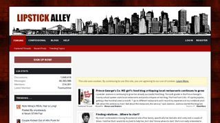 lipstickalley.com screenshot