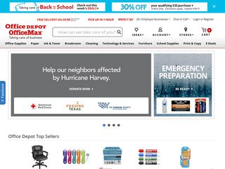 officemax.com screenshot